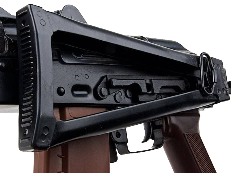 [E&L][EL-A104S] AKS74U Airsoft AEG Rifle[Real Wood Furniture][BLK]