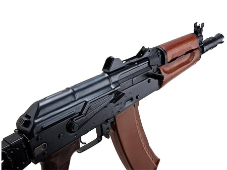 [E&L][EL-A104S] AKS74U Airsoft AEG Rifle[Real Wood Furniture][BLK]