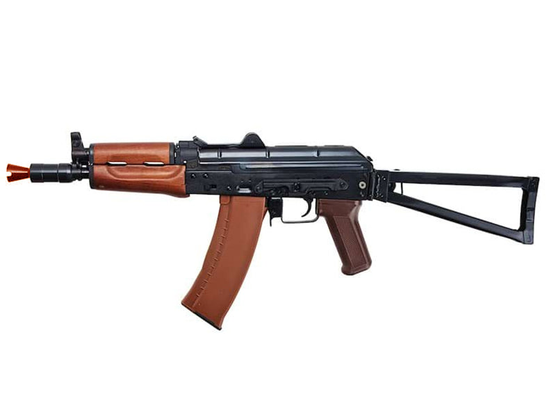 [E&L][EL-A104S] AKS74U Airsoft AEG Rifle[Real Wood Furniture][BLK]