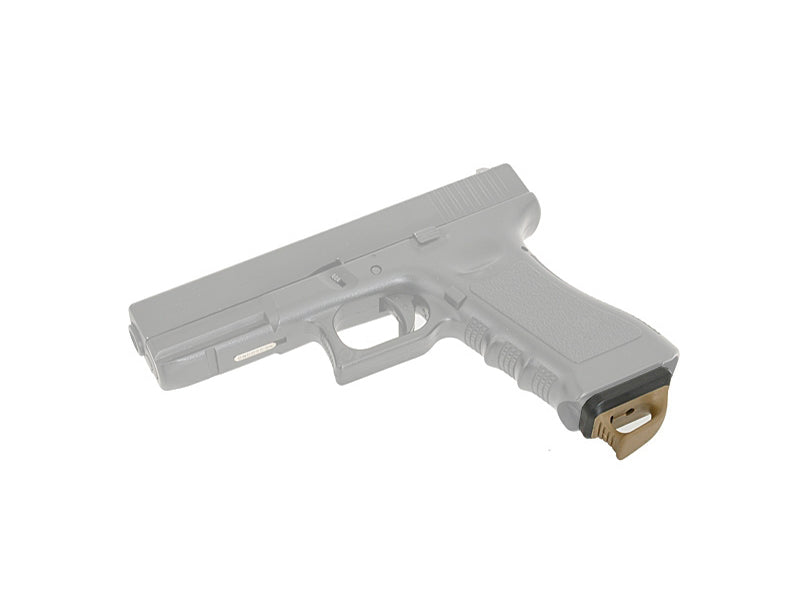 [Element] Nylon Speed Plate Magazine Base[For Tokyo Marui G17 GBB Series][DE][3pcs/Set]