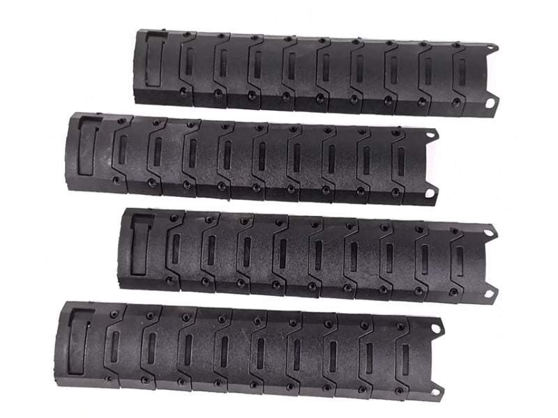 [Energy] Armor RIS RAS Rail Cover Panel 4pcs Set [BLK]