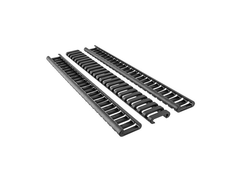 [Ergo] 18-Slot Ladder LowPro Rail Cover, package of 2 covers[BLK]