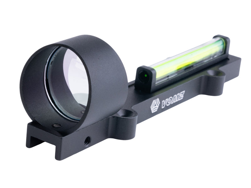 [FCW] Tokyo Marui Saiga 12K 光纖霰彈槍瞄準鏡 [1x28mm 3MOA] - 綠色