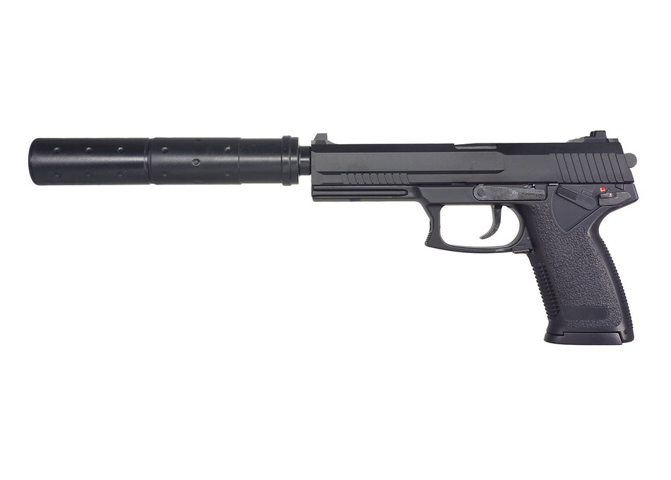 [Hwasan] MK23 SOCOM Fixed Slide Gas Airsoft Pistol[NBB Ver.][BLK]
