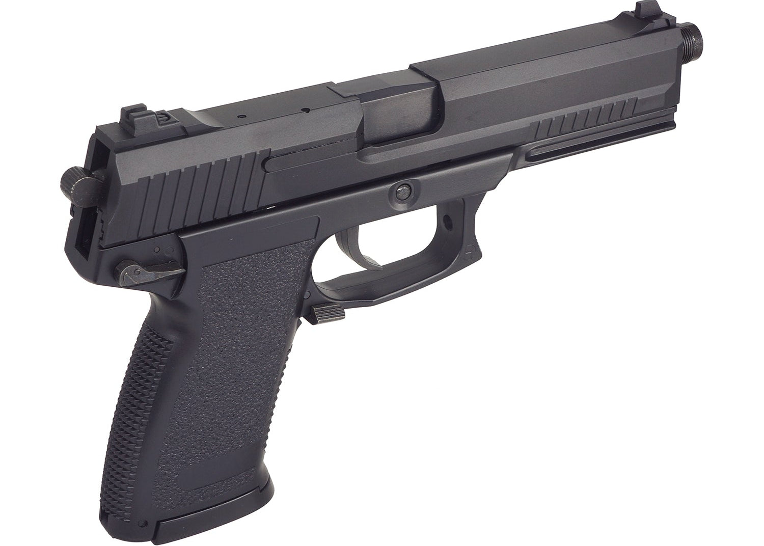 [Hwasan] MK23 SOCOM Fixed Slide Gas Airsoft Pistol[NBB Ver.][BLK]
