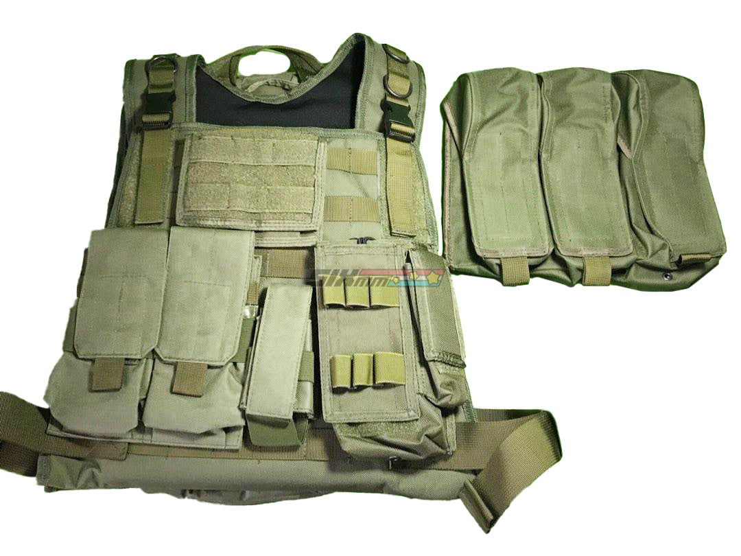 【FLYYE】MBSS Plate Carrier Flyye] Special Force MBSS Vest Set[OD] – SIXmm (6mm)