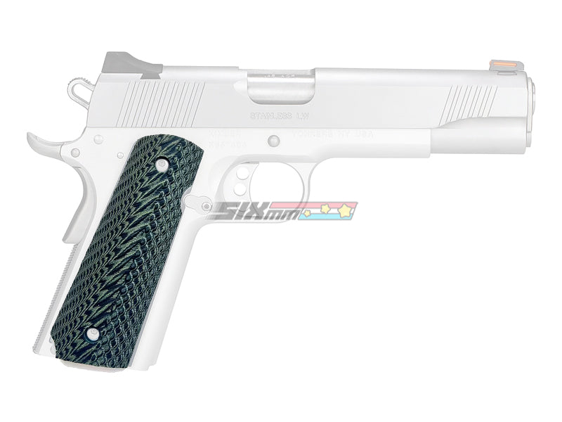 [GG] 1911 Glass Fiber Grip Cover [Blue & Black][For VFC / Tokyo Marui 1911 GBB Series]