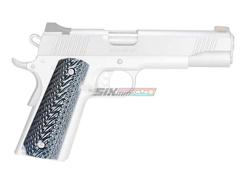 [GG] 1911 Glass Fiber Grip Cover [White & Black][For VFC / Tokyo Marui 1911 GBB Series]