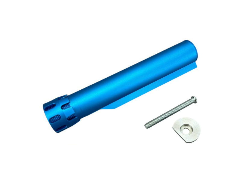 [GG] Aluminium Airsoft Buffer Tube[For Tokyo Marui M4 AEG Series][BLU]