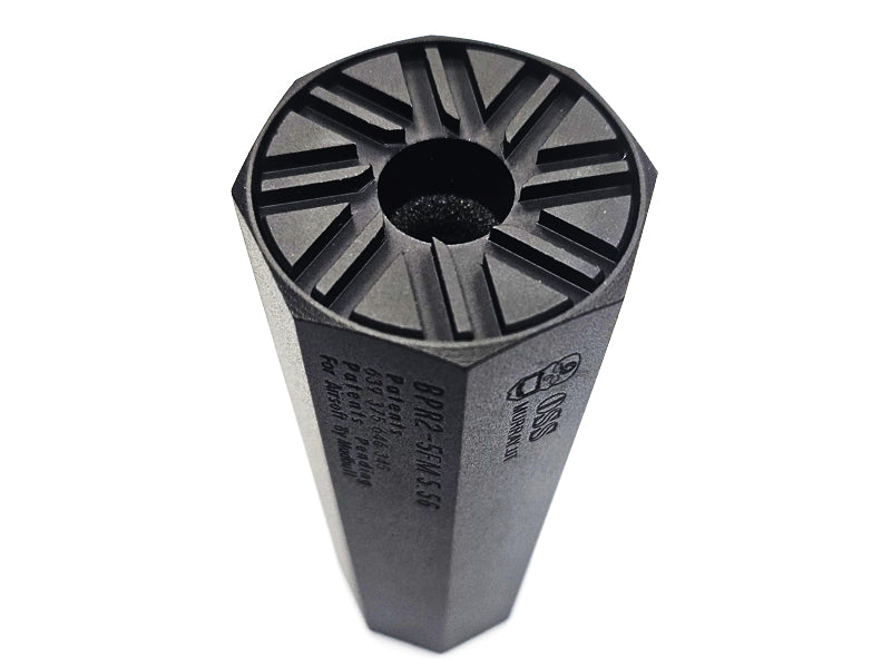 [GG] BPR2-5FM Dummy Suppressor[For -14mm CCW Threaded Barrel][BLK]