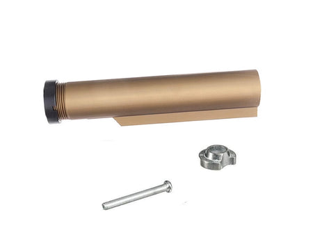 [GG] GEI Style 6 Position Airsoft AEG Buffer Tube[For Tokyo Marui M4 AEG Series][FDE]