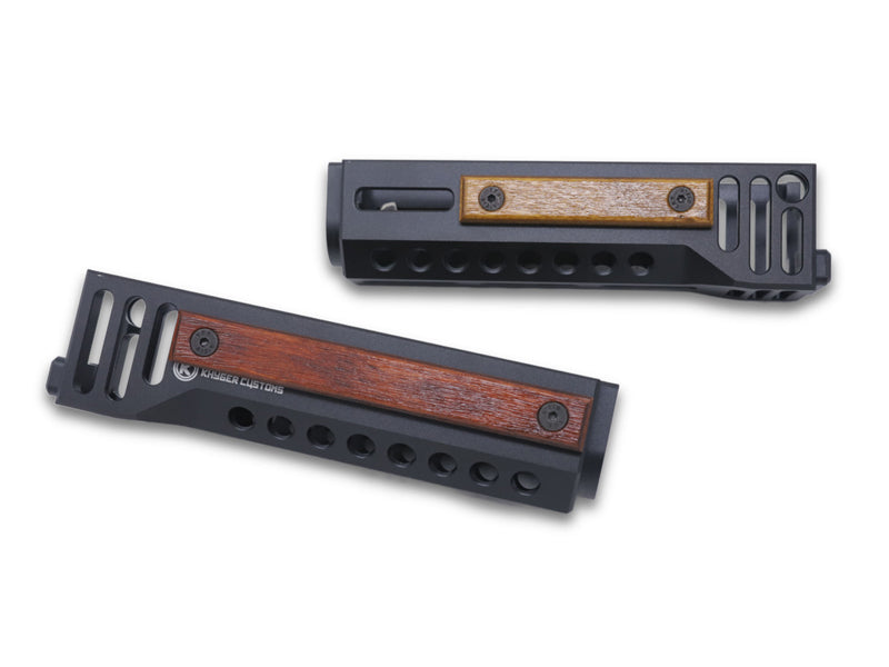 [GG] Genuine Wooden Protective Rail Cover[For Any M-LOK Rail Handguard System][Ebony Wood]