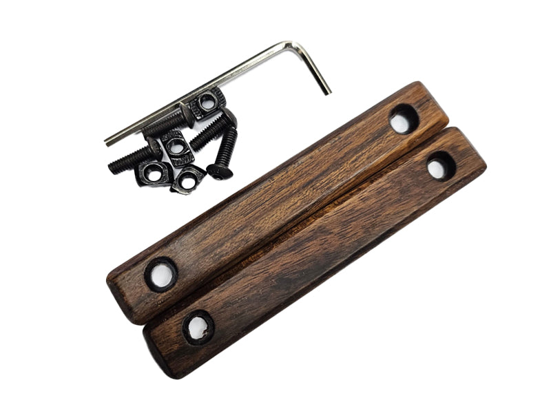 [GG] Genuine Wooden Protective Rail Cover[For Any M-LOK Rail Handguard System][Ebony Wood]