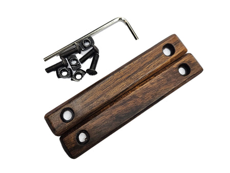 [GG] Genuine Wooden Protective Rail Cover[For Any M-LOK Rail Handguard System][Ebony Wood]