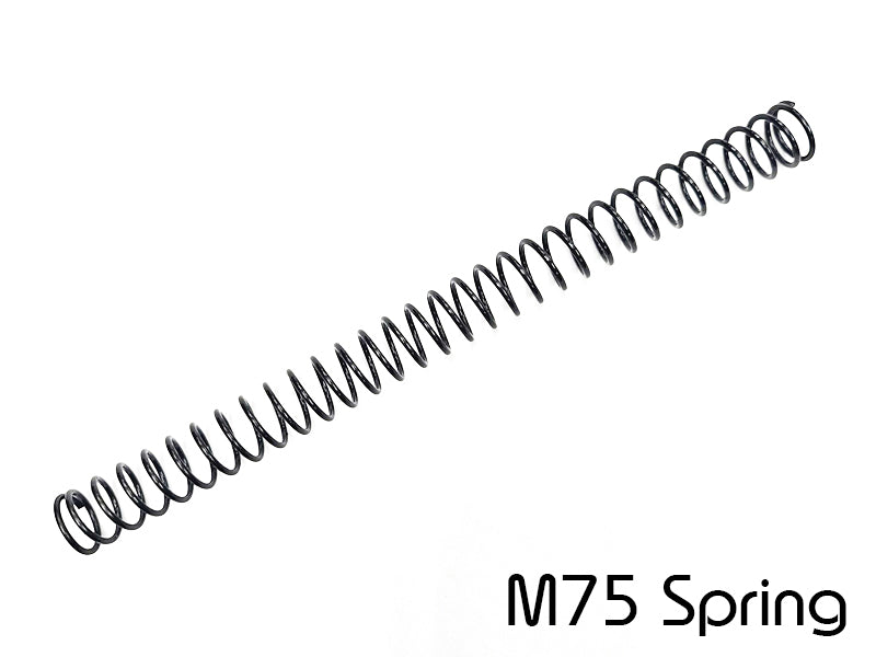 [GG] M75 High Quality Grade Piano Steel AEG Spring[For 220~250 fps][BLK]