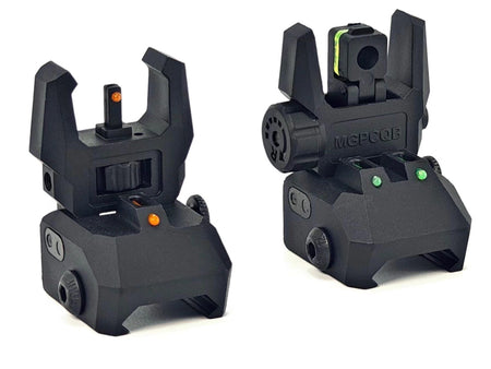 [GG]  MGPCQB Fiber Optic Backup Sights [BLK]