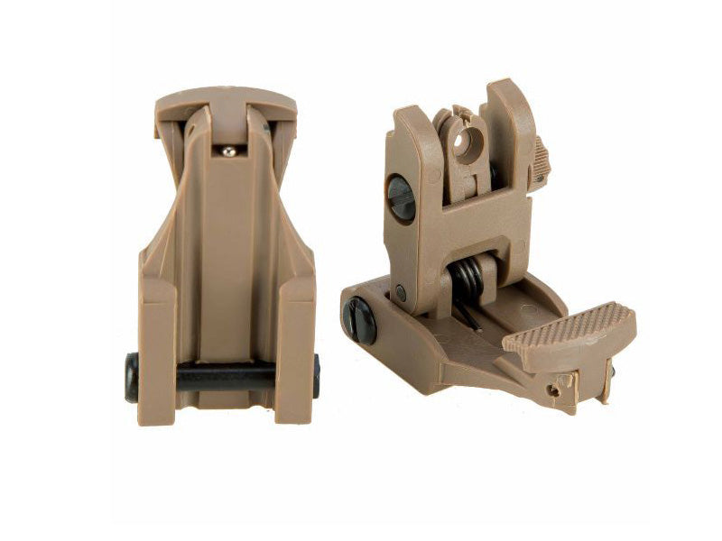 [GG] Nylon 71L Front and Rear Folding Sight Set[DE]