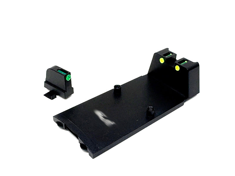 [GK Tactical] SIG SauerAirsoft RMR Mount Base W/ Iron Sight Set[For SIG AIR M17 / M18 GBB Series]