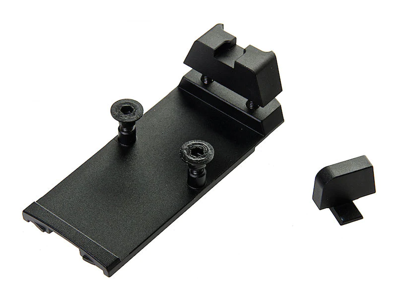 [GK Tactical] SIG SauerAirsoft RMR Mount Base W/ Iron Sight Set[For SIG AIR M17 / M18 GBB Series]