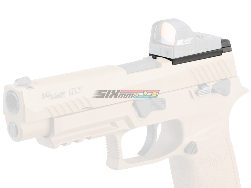[GK Tactical] SIG SauerAirsoft RMR Mount Base W/ Iron Sight Set[For SIG AIR M17 / M18 GBB Series]