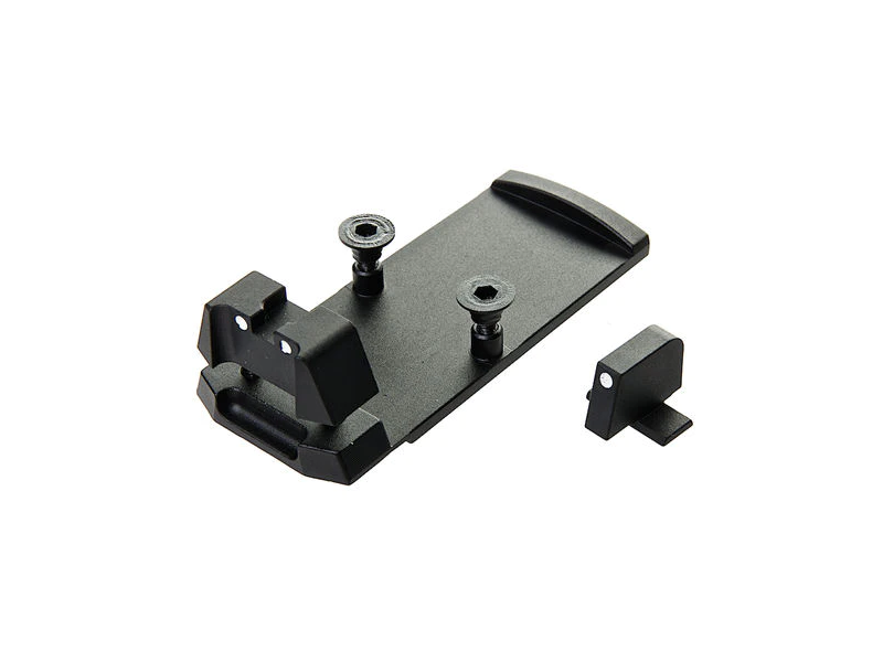 [GK Tactical] SIG SauerAirsoft RMR Mount Base W/ Iron Sight Set[For SIG AIR M17 / M18 GBB Series]