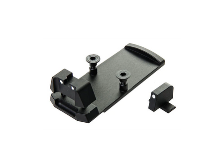 [GK Tactical] SIG SauerAirsoft RMR Mount Base W/ Iron Sight Set[For SIG AIR M17 / M18 GBB Series]