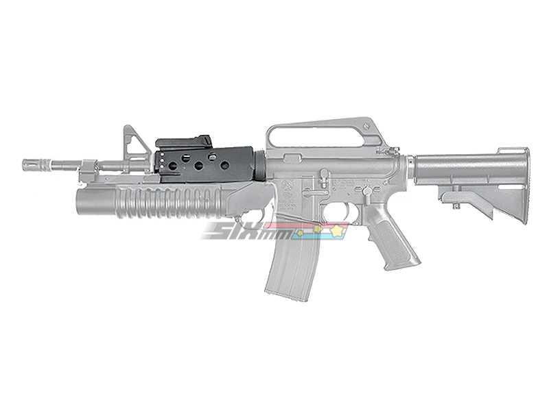 [G&P] M203 Upper M4A1 / M733 / M723 Handguard [Short Ver.][For M4 AEG / GBB Series][BLK]