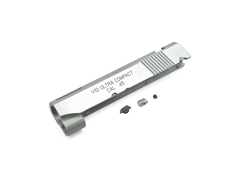 [Guarder] Aluminum V10 Slide[For Tokyo Marui V10 GBB Series][Silver Polishing]
