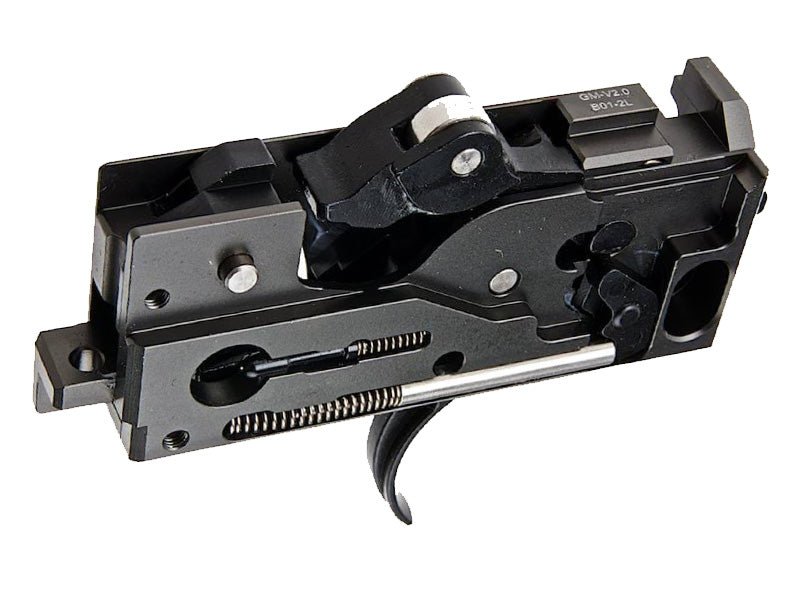 [Guns Modify] EVO Drop in Lower Aluminium CNC Trigger Box Set[Tokyo Marui M4 MWS Series][BLK]