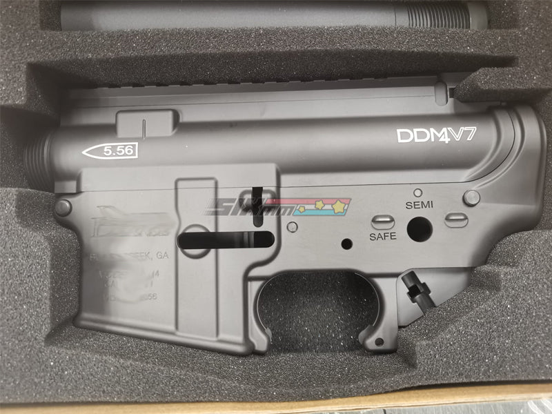 [Guns Modify] Tokyo Marui MWS GBBR Receiver Set [CNC Aluminum] [Double D M4V7 Marking]