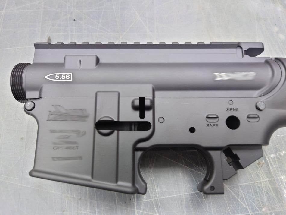 [Guns Modify] Tokyo Marui MWS GBBR Receiver Set [CNC Aluminum] [Double D MK18 Marking]