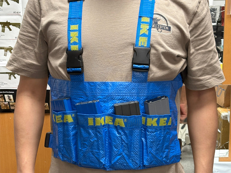 [Idiot Tailor] M4 / AK Chest Rig[Made W/ IKEA Shopping Bag][BLU]