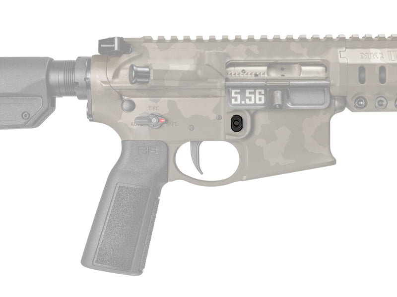 [MadDog] SOL Style MK1 Steel Magazine Catch[Ambi Ver.][For M4 GBB / PTW Series][BLK]