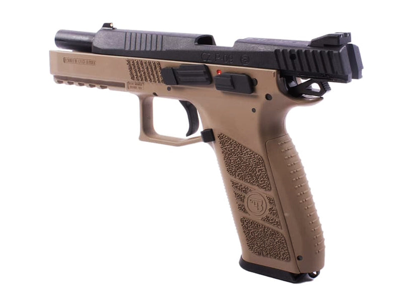 [KJ Works] P-09 Duty GBB[ASG Licensed][Top Gas Ver.][TAN]