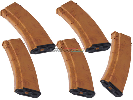 [MAG] AKM 100rds Magazine[For Tokyo Marui AK47][5pcs/Set][Bakelite]