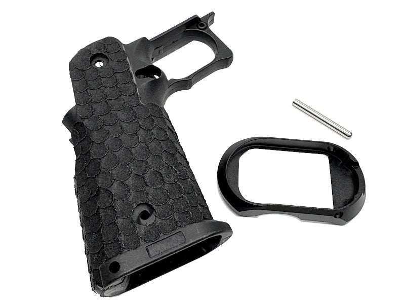 [MadDog] John Wick 3 STI Style Pistol Grip/Magwell [For Tokyo Marui HI-CAPA GBB][BLK]