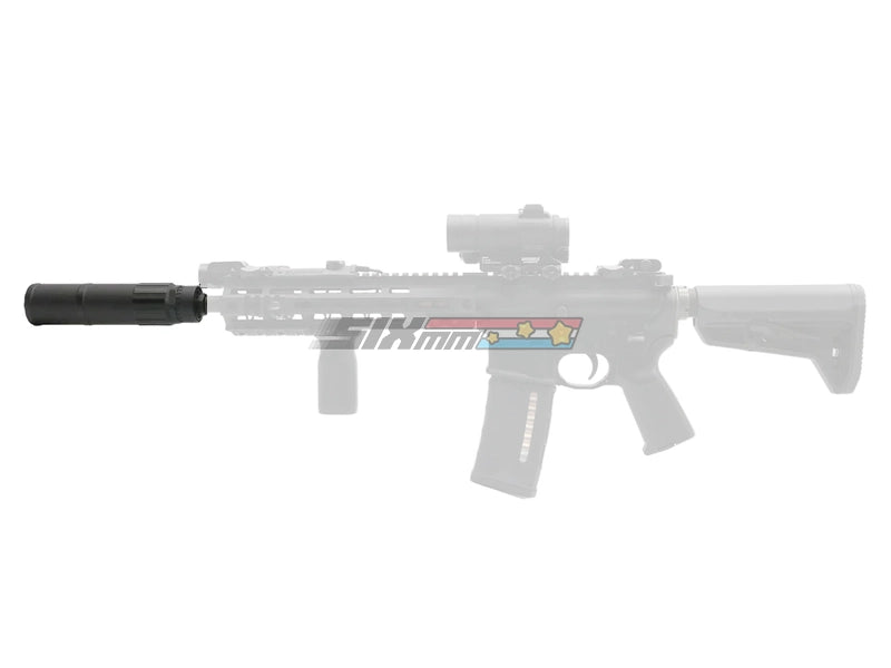 [MadDog] 5.56 CGS HELOS QD TI Airsoft Suppressor [For -14mm CCW Threaded]