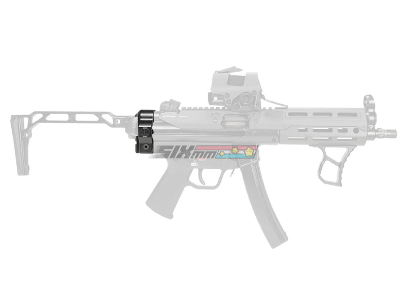 [MadDog] Aluminium Airsoft M1913 Stock Adapter[For MP5 AEG / GBB Series][BLK]