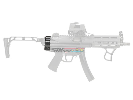 [MadDog] Aluminium Airsoft M1913 Stock Adapter[For MP5 AEG / GBB Series][BLK]