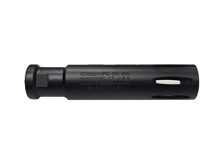 [MadDog] Aluminium XM177 Airsoft Flash Hider[W/ Marking][BLK][-14mm CCW]