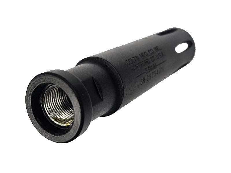 [MadDog] Aluminium XM177 Airsoft Flash Hider[W/ Marking][BLK][-14mm CCW]