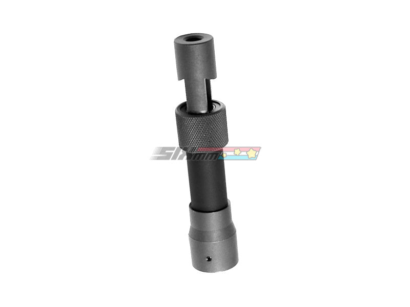 [MadDog] CNC Steel Muzzle Brake Kit W/  [For MK12 GBBR][-14mm CCW][BK]
