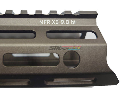 [MadDog] FR 9.0  M4V7 M-LOK Rail[For Tokyo Marui / VFC . GHK M4 AEG / GBB Series][FDE]