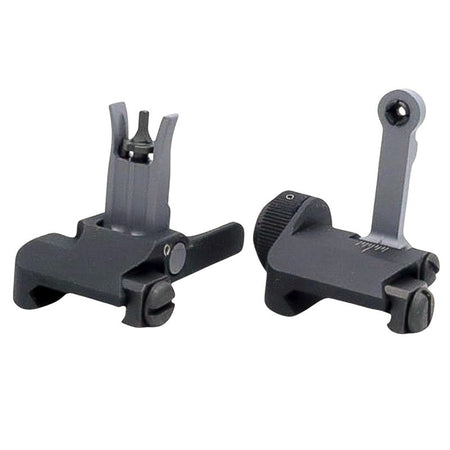 [MadDog] KAC Style 300M Metal Front and Rear Sight Set[Deluxe Ver.][For MK18 MOD 1 AEG/GBB Serie][BLK]