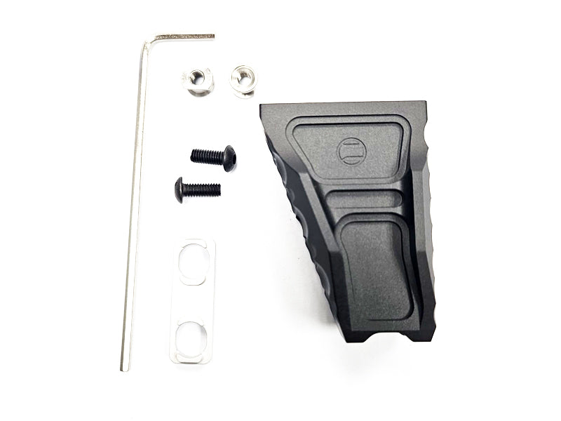 [MadDog] LG Style Aluminium Anchor Handstop[For M-LOK & Keymod Handguard System][BLK]