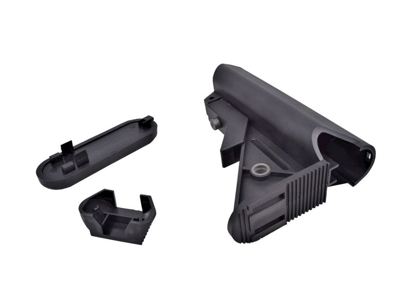 [MadDog] LMT Style Navy Seal Stock[For M4 / M16 AEG GBB Series][QD Ver.][BLK]