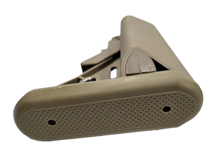 [MadDog] LT Style M4 / MK18 Crane Stock W/ Battery Tubes[For Tokyo Marui / GHK / VFC M4 GBB Series][FDE]