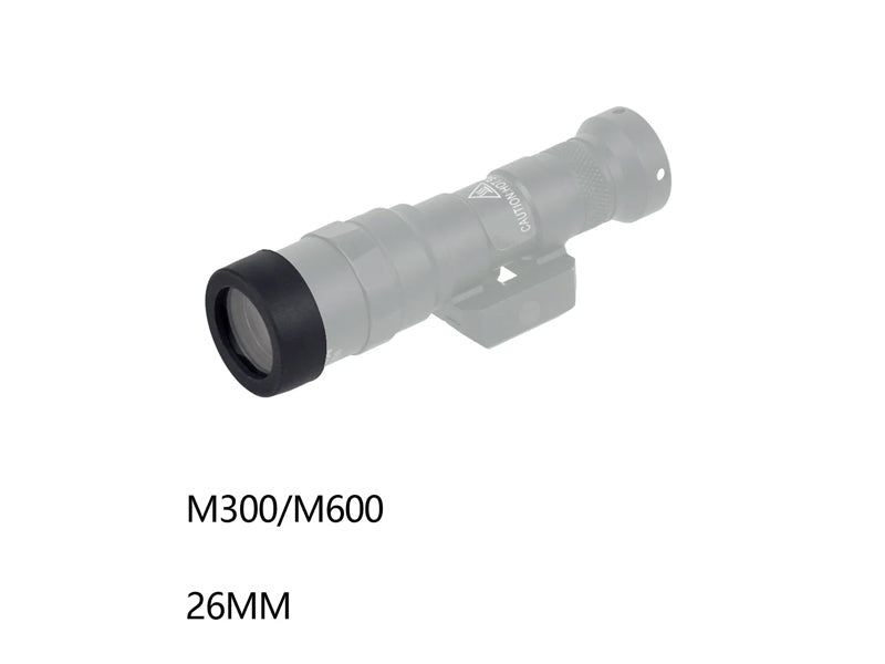 [MadDog] Protective Lens Guard [For Surefire M300 / M600 Torch][BLK]