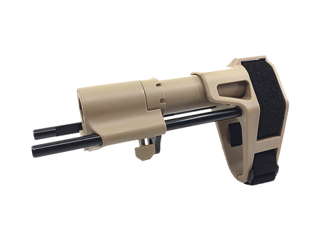 [MadDog] SB Retractable PDW Brace Stock[For Tokyo Marui M4 AEG Series][FDE]