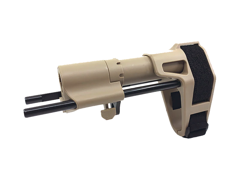 [MadDog] SB Retractable PDW Brace Stock[For Tokyo Marui M4 AEG Series][FDE]